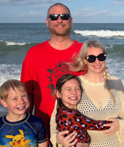 Dr. Cowherd and his family